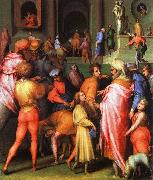 Jacopo Pontormo Joseph being Sold to Potiphar Germany oil painting reproduction